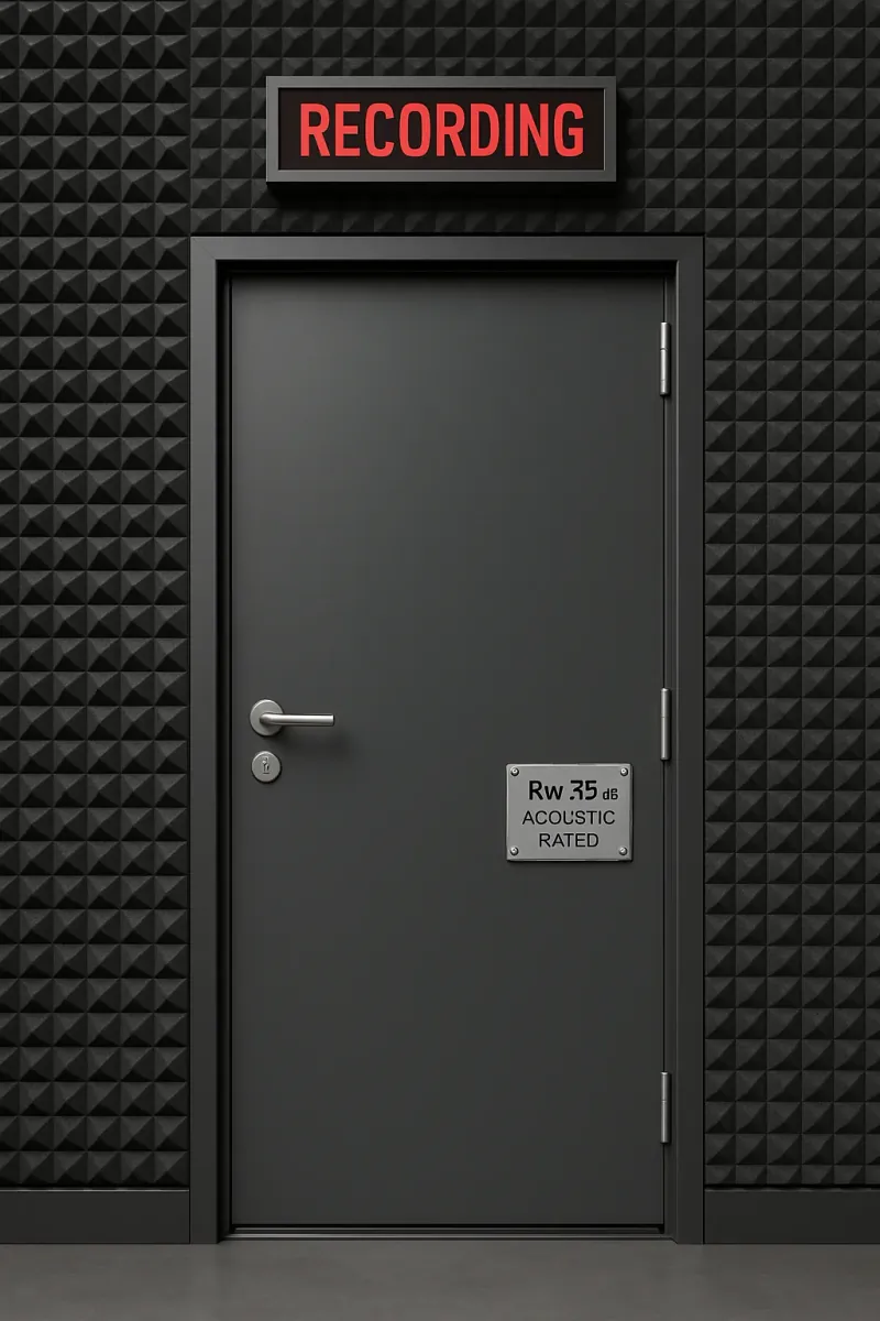 acoustic rated steel doors - professional steel doors available in crewe from UK manufacturers